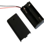 AA Battery Case Holder Box Two Wire Lead On/Off Switch
