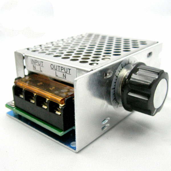 4000W 220V SCR Voltage Regulator Adjust Speed Control Dimmer Thermostat