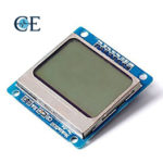 Nokia 5110 LCD  Module Blue Back light Adapter for Arduino