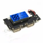 5V 1A 2.1A Mobile Power Bank PCB 18650 Battery Charger Module with LCD