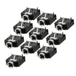 Stereo Jack Socket 3 Pin PCB Mount Female 3.5mm