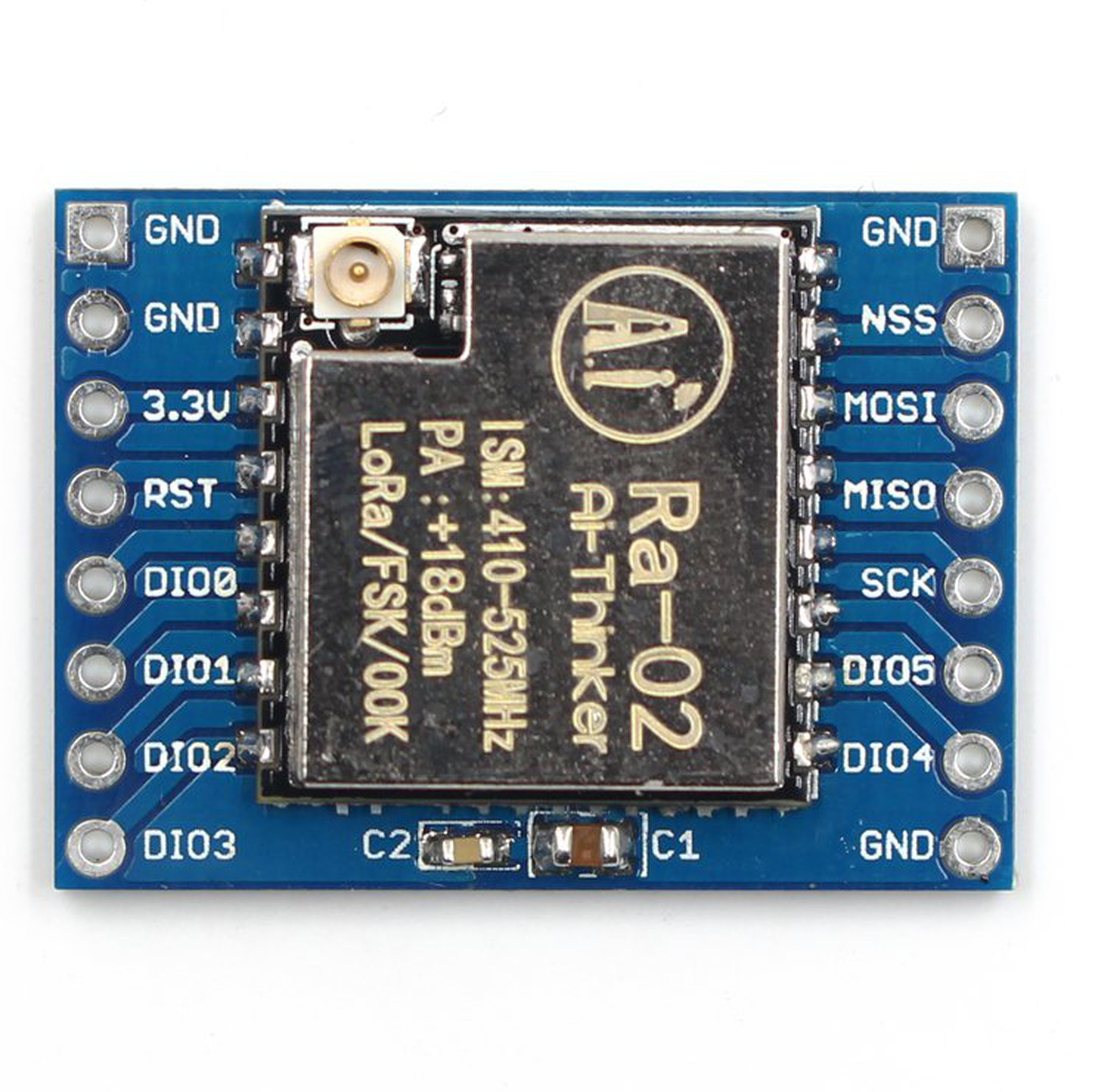 Module Radio LoRa SX1278 RA-02 - Pour Projets DIY Domotique, Fréquence 868/915 MHz