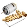 Drill Chuck Set 3.17mm set with 555 12V dc Motor - Image 2
