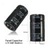 Super Capacitor 500F 2.7V 35 * 60MM - Image 2