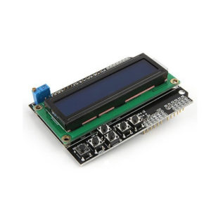 1602 LCD Shield with Keypad Blue Backlight - Calcutta Electronics