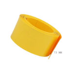 PVC Sleeve 73 mm yellow Heat Shrink Tube 1M