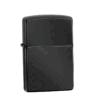 Zippo Style Lighter Brushed Black Metal Body With 5 Pcs Flint Stone - Image 3