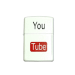 Zippo Style Lighter White Metal Body With 5 Pcs Flint Stone