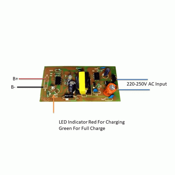 Battery charger pcb 12v 10A SLA/ lithium/ LFP - Image 3