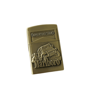 Zippo Style Lighter Metal Body With 5 Pcs Flint Stone